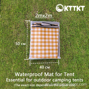 Mat de picnic resistente a la humedad del campamento al aire libre 2MX2M